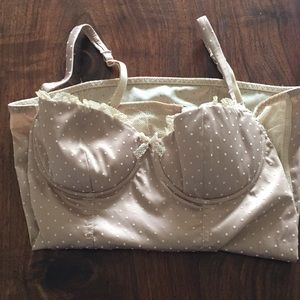 Victoria's Secret intimissimi corset top, S